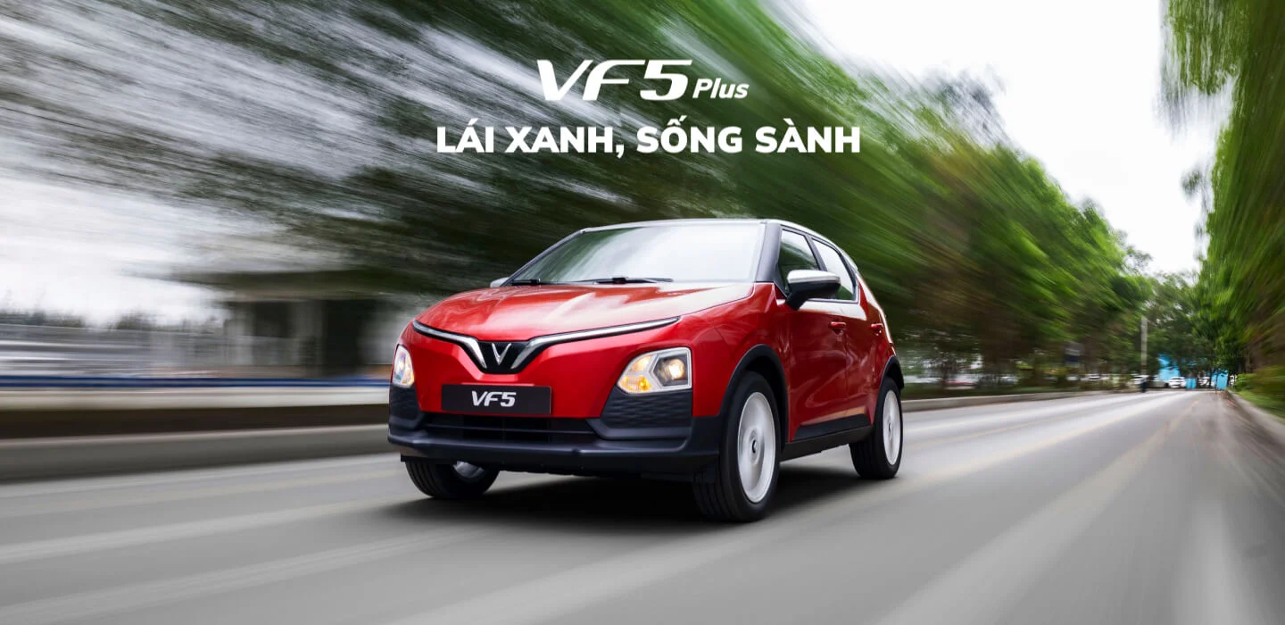 Xe điện VinFast VF 5 thiết kế trẻ trung